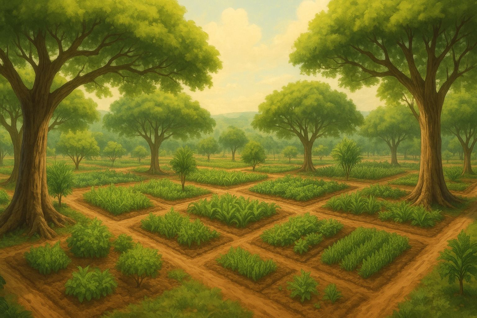 How Tree Crops Improve Water Retention in Arid Regions